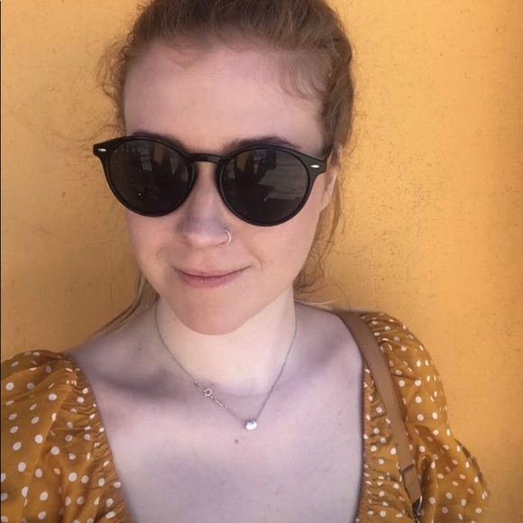 Yellow puff sleeve dress - Picture 4 of 5